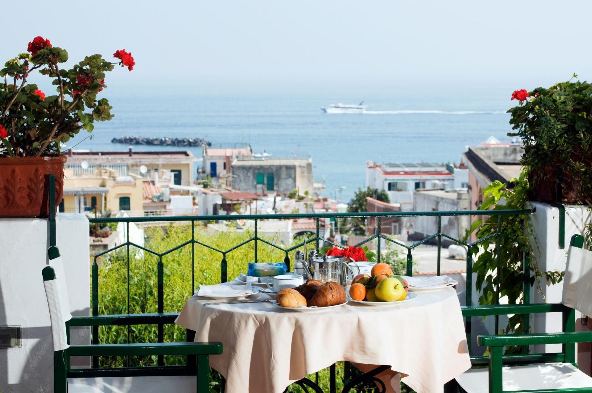 איסקיה Hotel La Villarosa Terme מסעדה תמונה